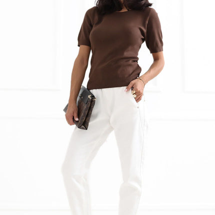 Factory Price Professional Short Sleeve Sweater - Lightweight & Stylis