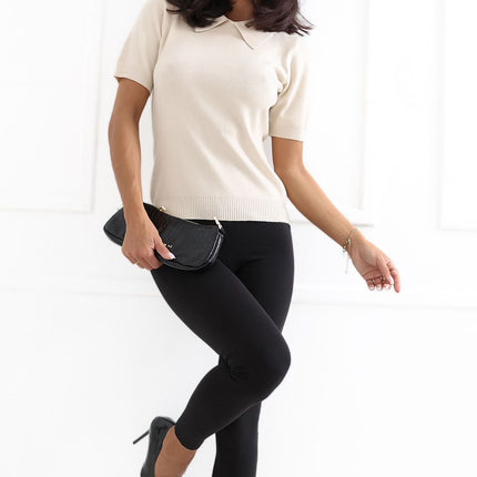 Factory Price Short Sleeve Sweater - Lightweight & Breathable Fabric