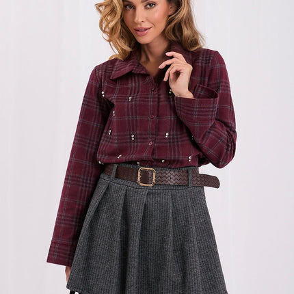 Italy Moda Professional Long Sleeve Shirt - Breathable Fabric, Tailore