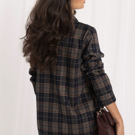 Italy Moda Professional Long Sleeve Shirt - Breathable Fabric, Slim Fi