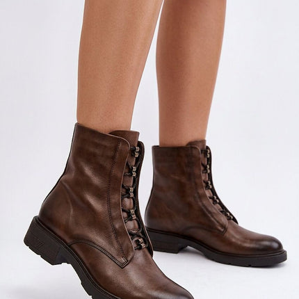 Step in Style Professional Leather Boots with Comfort Insole & Durable