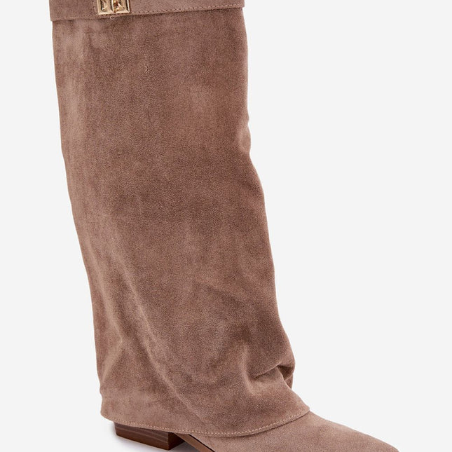 Step in Style Professional Heel Boots with Comfort Cushioning & Durabl