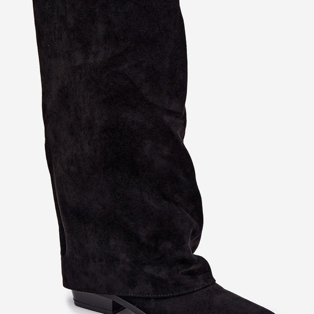 Step in Style Professional Heel Boots with Cushioned Insole & Durable