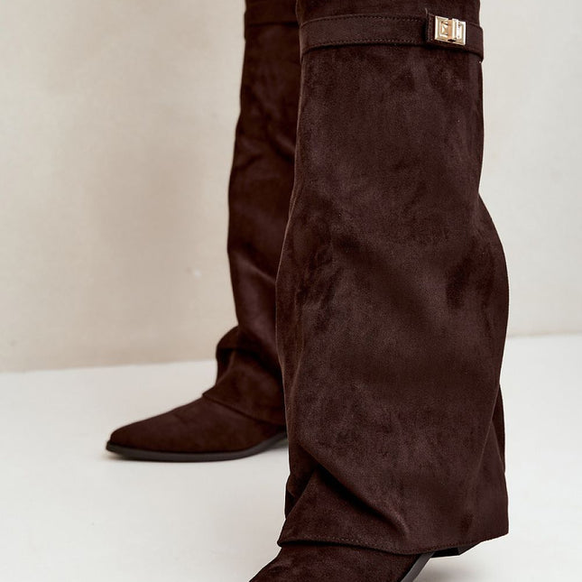 Step in Style Professional Heel Boots with Comfort Cushioning