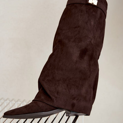Step in Style Professional Heel Boots with Comfort Cushioning