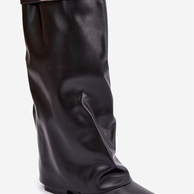 Step in Style Professional Heel Boots with Cushioned Insole and Slip-R