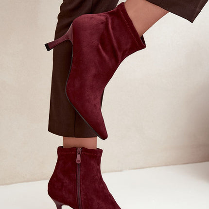 Step in Style Women's Heel Boots - Elegant Design & Comfortable Fit