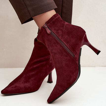 Step in Style Women's Heel Boots - Elegant Design & Comfortable Fit