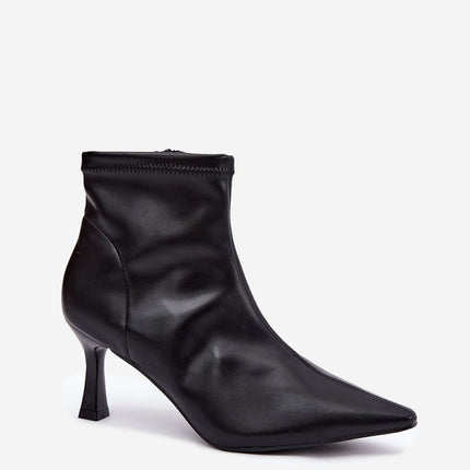 Step in Style Professional Heel Boots with Cushioned Insole & Slip-Res
