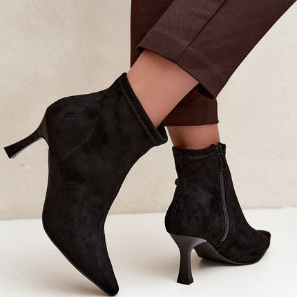 Step in Style Professional Heel Boots with Cushioned Insole & Durable