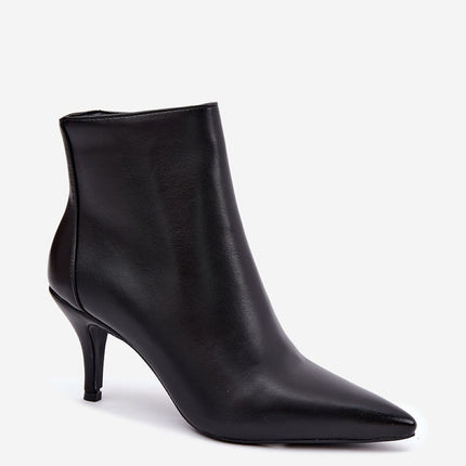 Step in Style Professional Heel Boots with Cushioned Insole & Elegant