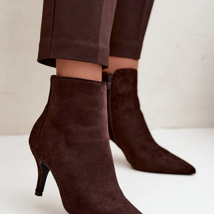 Step in Style Professional Heel Boots with Cushioned Insole & Elegant