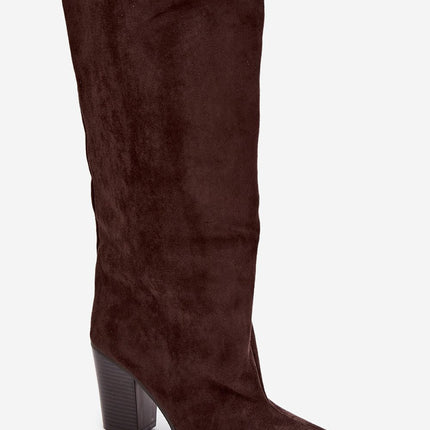 Step in Style Professional Heel Boots with Cushioned Insole & Durable