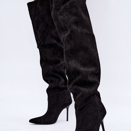 Step in Style Women's Heel Boots - Elegant Design with Comfortable Fit