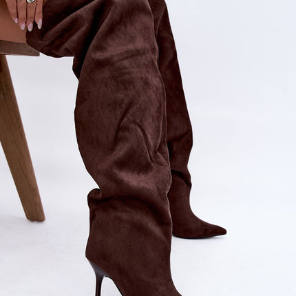 Step in Style Women's Heel Boots - Elegant Design with Comfortable Fit