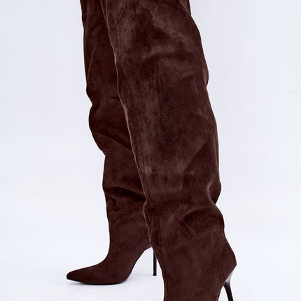 Step in Style Women's Heel Boots - Elegant Design with Comfortable Fit