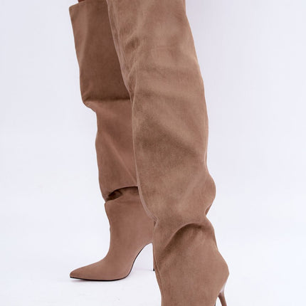 Step in Style Women's Heel Boots - Elegant Design with Comfortable Fit
