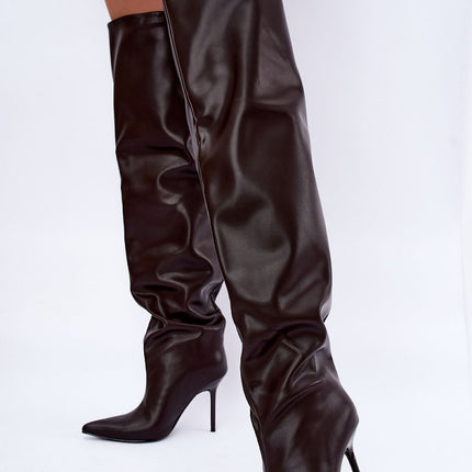 Step in Style Women's Heel Boots - Elegant Design with Comfortable Fit