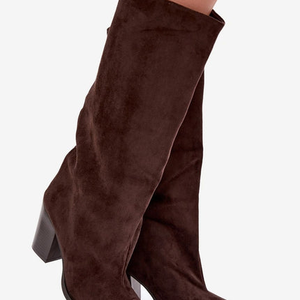 Step in Style Professional Heel Boots with Cushioned Insole & Durable