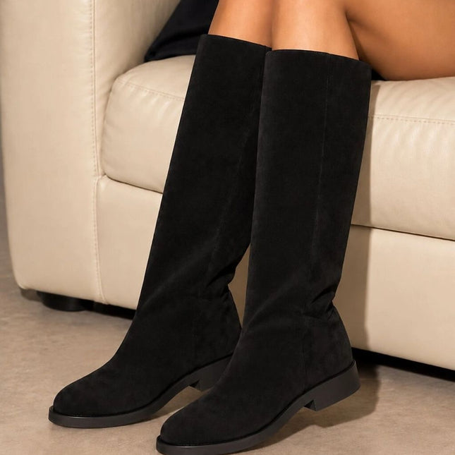 Step in Style Thigh-High Boots - Elegant Design & Comfortable Fit
