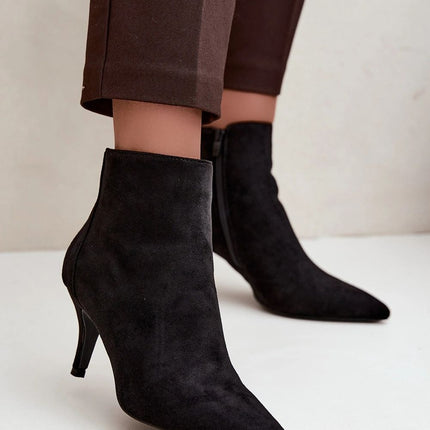 Step in Style Professional Heel Boots with Cushioned Insole & Elegant