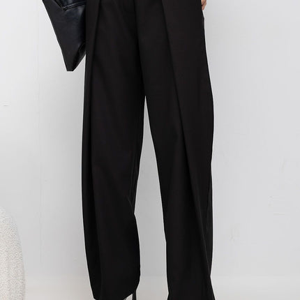Italy Moda Women's Professional Trousers with Stretch Fabric and Tailo