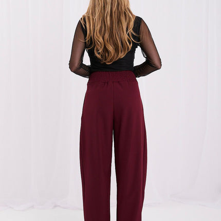 Italy Moda Women's Professional Trousers with Stretch and Pockets