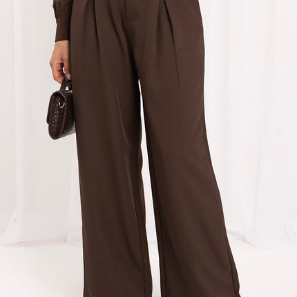 Italy Moda Women's Professional Trousers with Stretch and Comfort Fit