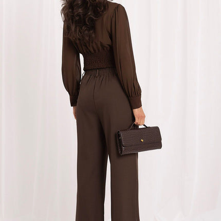 Italy Moda Women's Professional Trousers with Stretch and Comfort Fit