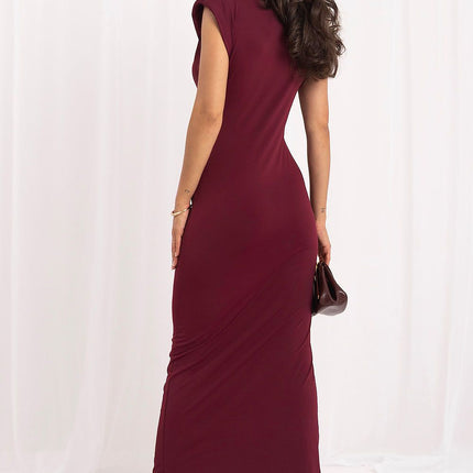 Rue Paris Elegant Cocktail Dress with Flattering Fit and Sleeveless De