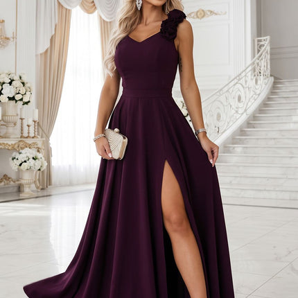 Numoco Elegant Long Dress with Sleeveless Design and Flattering Fit