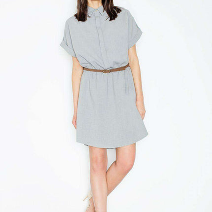 Chic Kimono Sleeve Button-Up Day Dress: Effortless Elegance for Any Occasion
