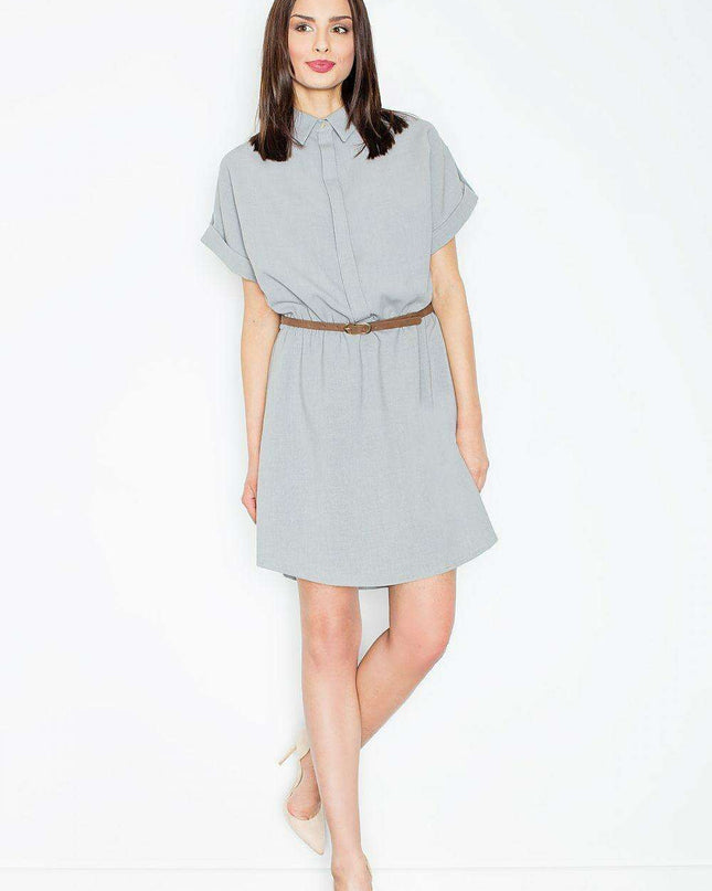 Chic Kimono Sleeve Button-Up Day Dress: Effortless Elegance for Any Occasion