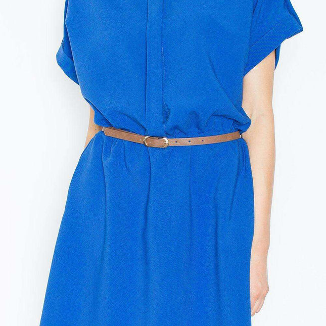 Elegant Kimono Sleeve Shirt Dress for Timeless Style