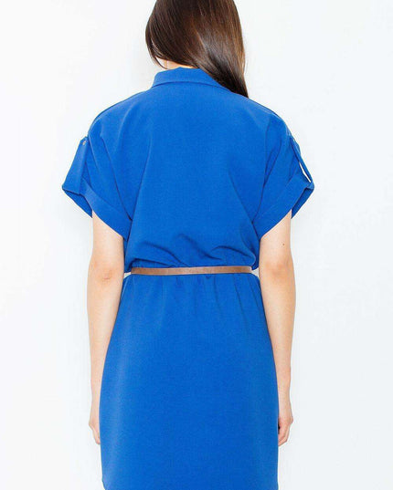 Elegant Kimono Sleeve Shirt Dress for Timeless Style