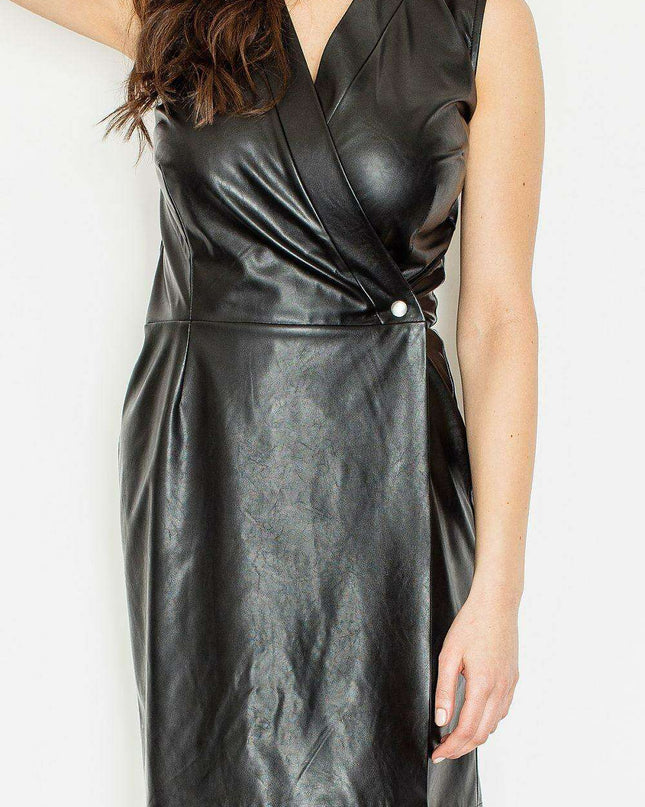 Eco-Chic Off-Shoulder Evening Gown