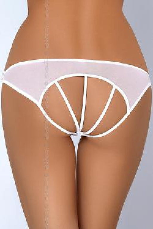 Seductive Tulle Mesh Backless Panty by Axami
