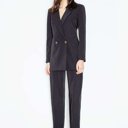 Sophisticated Modern Ankle Trousers with Elevated Waist Design