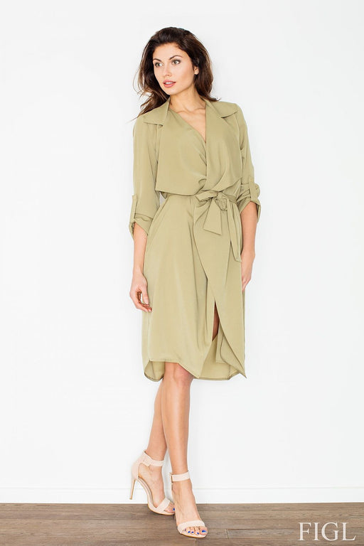 Envelope Front Summer Dress with Handy Pockets