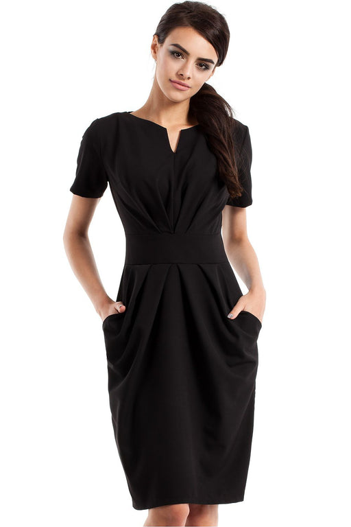 Moe Sweetheart Daydress with Pockets - Chic Daytime Ensemble