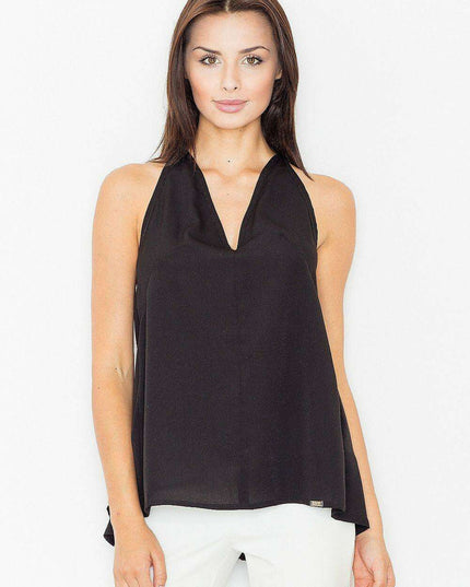 Captivating Backless Elegance Blouse