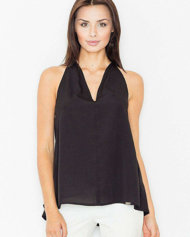 Captivating Backless Elegance Blouse
