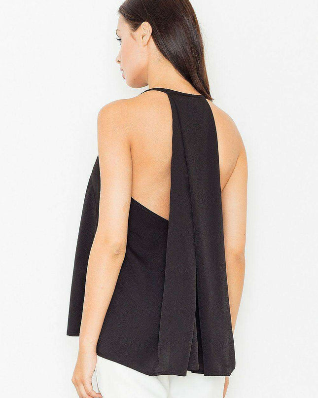 Captivating Backless Elegance Blouse