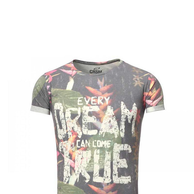 Men's Casual Colourful Cotton T Shirt With Elastane For Everyday Wear - Très Elite