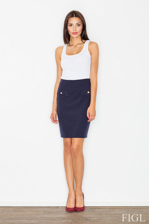 Effortlessly Elegant Zip Skirt - Style Made Simple & Versatile