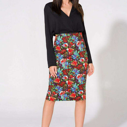 Floral Elegance Pencil Skirt: A Touch of Class