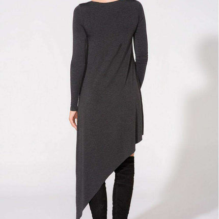 Asymmetrical Knit Dress - Modern Evening Elegance 61700 Tessita