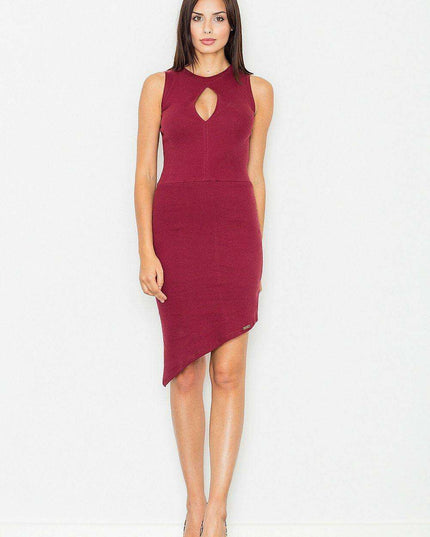 Captivating Knit Bodycon Evening Gown