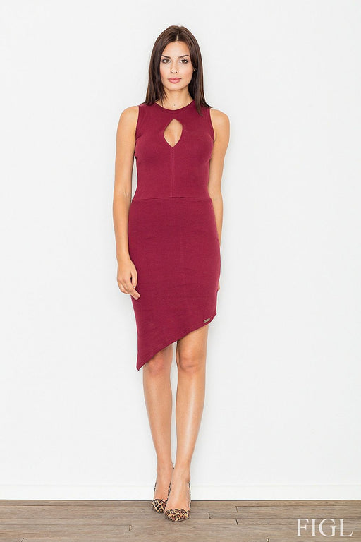 Sensuous Knitted Bodycon Dress by Figl