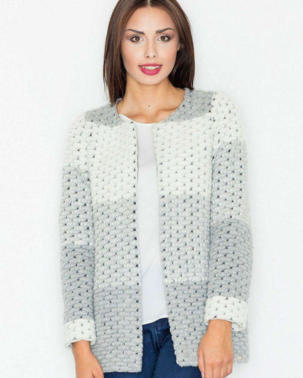Cozy Wool Knit Cardigan with Functional Pockets